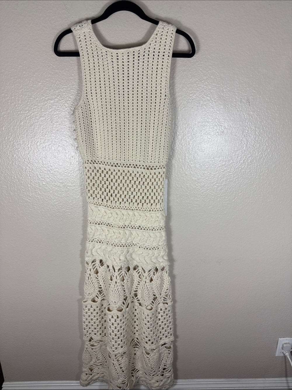 Ulla Johnson Alexis Crocheted Wool Maxi Dress - Picture 10 of 15